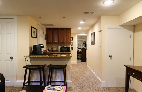 Old Town West House | Historic Old Town Alexandria Cozy Apartment