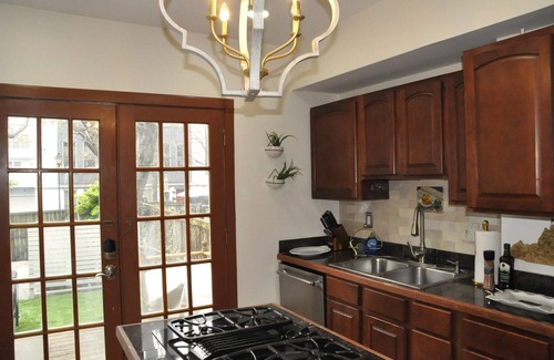 Old Town West House | Historic townhouse with modern comfort—Urban oasis with hot tub!