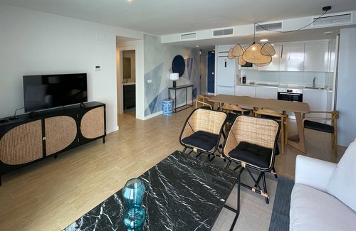Torrox Costa Apartment | Holiday Apartment 'Atico Duna Beach' with Sea View & Wi-Fi