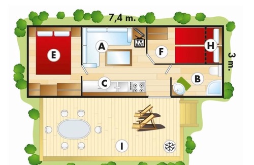 Cavallino-Treporti House | Holiday complex Vela Blu - Top Residence Gold Holiday (2503)