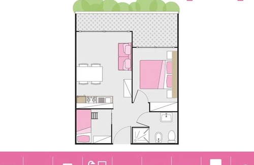 Chioggia Apartment | Holiday complex Isaresidence - Tipo1 AGISA (2349)