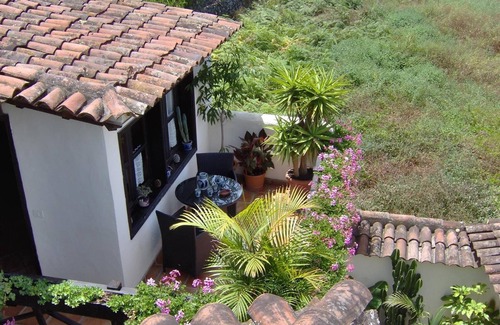El Guincho Apartment | Holiday flat "Apartamentos Monasterio de San Antonio No. 4" with private balcony and sea view