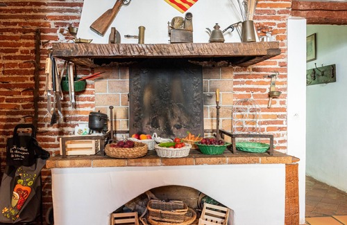 Palau-del-Vidre House | Holiday Home 'Ancienne Maison Vigneronne' with Private Pool, Private Terrace and Wi-Fi