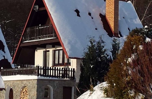 Marianska House | Holiday home at the forest with fireplace and billiards