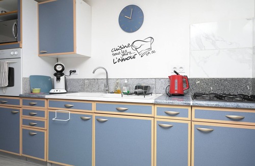 Chein-Dessus House | Holiday Home 'Au Fil De L'eau' with Mountain View, Private Terrace and Wi-Fi