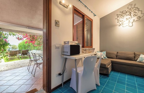 Villasimius House | Holiday Home 'Bougainville' with Sea View, Private Terrace and Wi-Fi