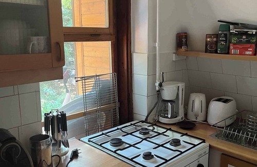 Balatonlelle House | Holiday home Retro atmosphere, terrace with old trees