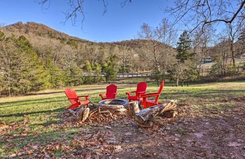 Eureka Springs House | Holiday Island Home Hot Tub and Wood Stove!