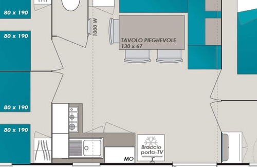 Gralaoni-Pralesi-Cisano House | Holiday village Cisano - Turchese (2540)