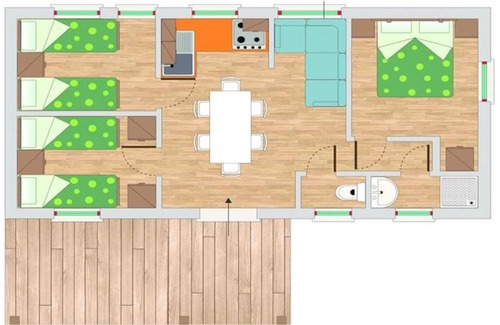 Rosolina Mare House | Holiday park Rosapineta Sud - Mobilehome C6 (2871)