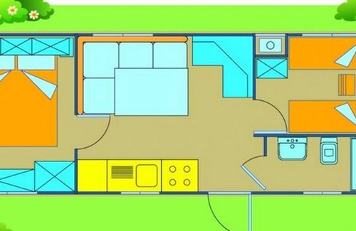 Rosolina Mare House | Holiday park Rosapineta - Mobilehome Happy Standard (2864)