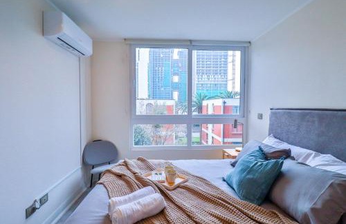 Nunoa Apartment | HOM I 2D2B en mejor zona de Nunoa Metro PlazaEgana