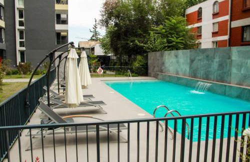 Nunoa Apartment | HOM I 2D2B en mejor zona de Nunoa Metro PlazaEgana