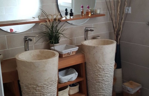 Villeneuve-les-Maguelone House | HOME OF 140M2 FOR YOUR HOLIDAYS IN FAMILY / FRIENDS + BICYCLES