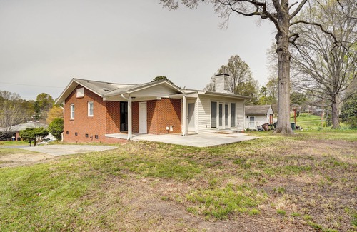 Greensboro House | Home Rental w/Yard Near Downtown Greensboro!