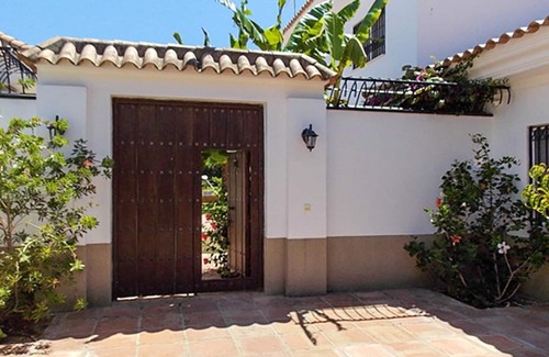 Nuevo Portil Villa | Homerez - Villa 500 m away from the beach for 6 ppl. with shared pool and garden