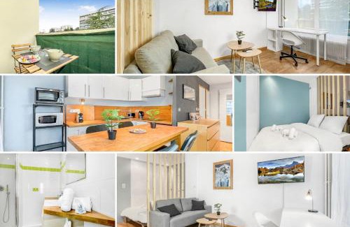 Ambilly Apartment | HOMEY HARBOR - Proche Tram - Parking gratuit - Balcon privé - Wifi & Netflix
