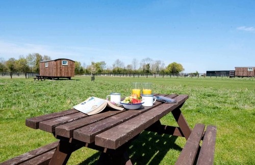 Bedfield Cabin | Honeysuckle Farm Hut 1 - Suffolk Farm Holidays