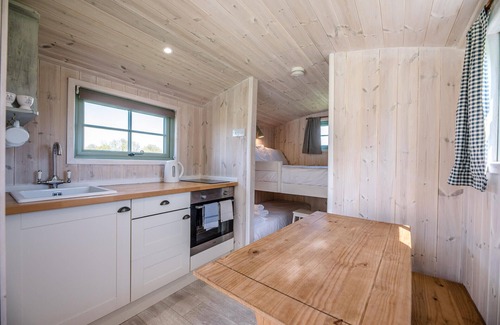 Monk Soham House | Honeysuckle Farm Hut 3 - Suffolk Farm Holidays