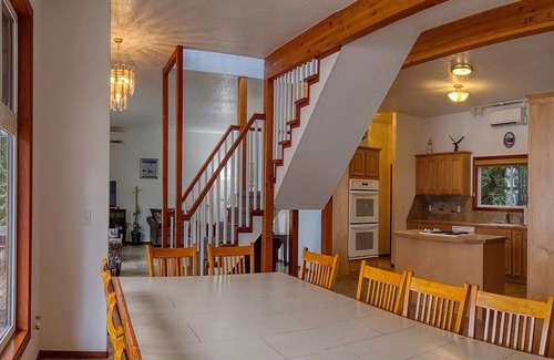 Brinnon House | Hood Canal Waterfront Home Fantastic Views Crab, Boat, Kayak, Fire Pit, Hot Tub