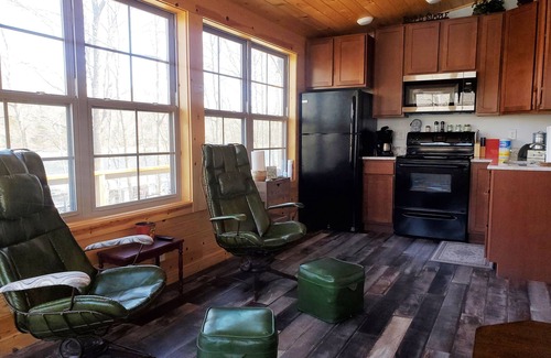 Garfield Cabin | Hoot Owl Cabins -Incredible Lakefront Cabin PLUS a 2nd Tiny Home