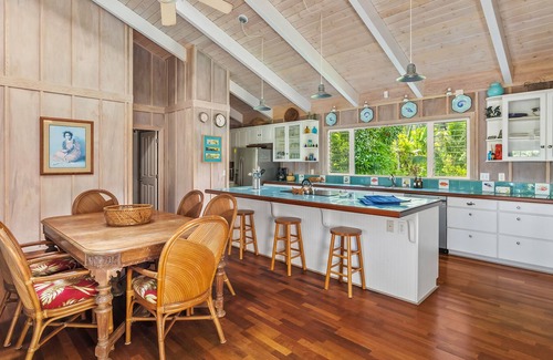 Kilauea House | Hosted By Parrish Kauai: Noho Kai at Anini Beach - Classic Hawaiian Beach Cottag