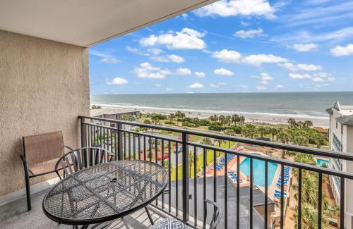 Myrtle Beach Apartment | Hosteeva Beach View 1BR Ocean Forest Plaza Condo