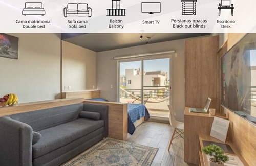 Oaxtepec Apartment | HostPal Studio Mirador