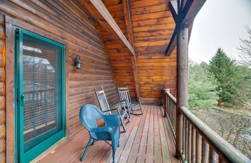 Albrightsville House | Hot Tub, Deck and Beach Access Albrightsville Cabin