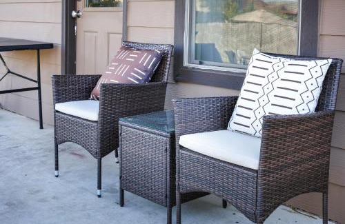 Wetmore House | Hot Tub Retreat Games Bbq Air Hockey Swing Set
