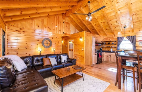 Slade Apartment | Hot Tub & WiFi - Cozy Canopy - Red River Gorge KY