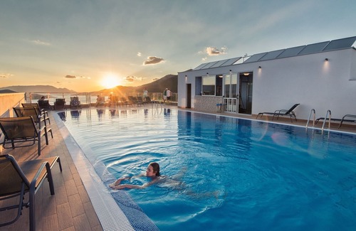 Neum House | Hotel Jadran - Twin Room with Balcony and Sea View 1