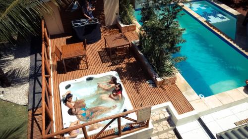 Vilas do Atlantico Apartment | Hotel Pousada Villas do Atlantico 2 min a pe da praia do Buraco da Velha