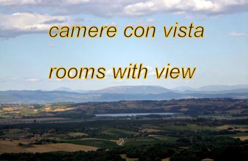 Montepulciano Hotel | Hotel Sangallo B&B - panoramic position - Valley and vineyard view- family run