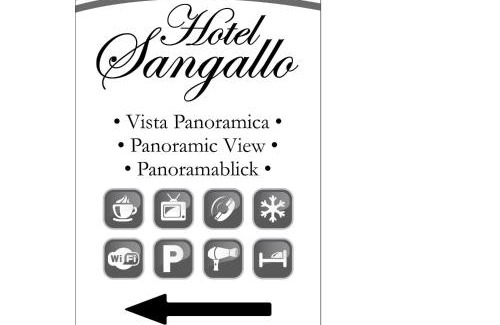 Montepulciano Hotel | Hotel Sangallo B&B - panoramic position - Valley and vineyard view- family run