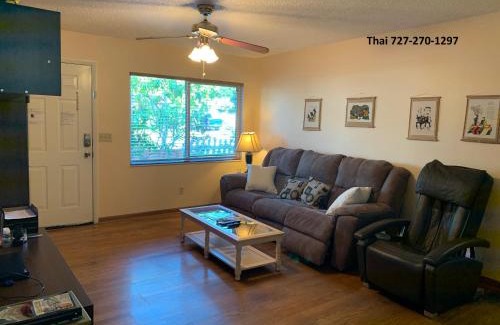 Largo House | House 3br 1-bath, 8-min from Indian Rocks Beach, nice park thru back gate
