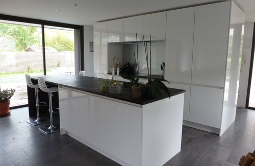 Cugnaux House | House contemporary architect in wood and concrete