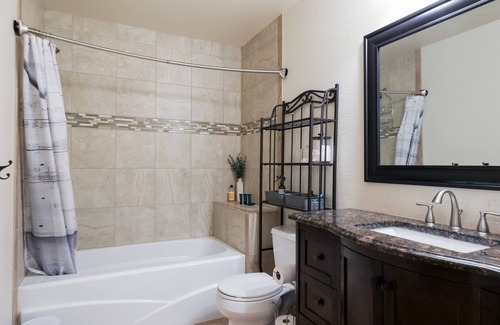 Colorado Springs House | House in Peyton with indoor theater, grill, bikes, mountain views, & firepit