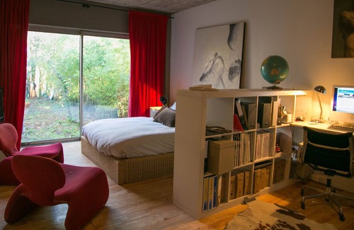 Cauderan House | House of character Architect - Design warm Loft - Pool