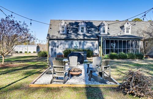 Spring Lake House | House on 20 Acres with On-Site Pond in Spring Lake!