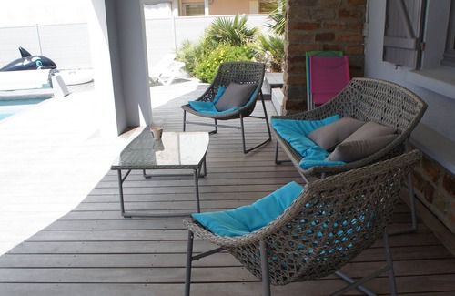 Saint-Brevin-l'Ocean House | HOUSE with heated pool, beach and shops on foot
