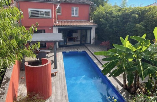 Toulouse South-East House | House with large private pool + independent studio