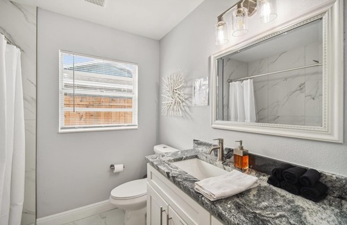 Town N County Park House | House with Private Pool & Backyard Oasis- 8 min to Airport & 15 min to Downtown