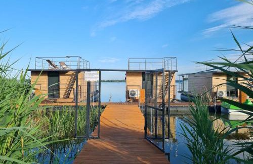Mielno Boat Rental | Houseboat in azy near Lake Jamno