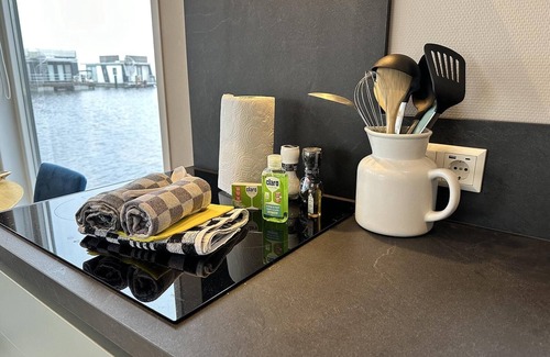 Offingawier Ski Chalet | Houseboat 'Riggelbrug' - Paviljoenwei 4 | Offingawier