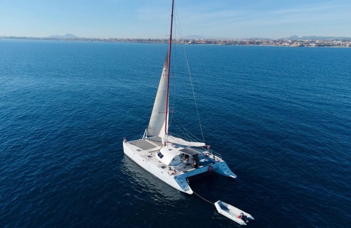 Ibiza Town Boat Rental | Huge 50ft Catamaran in ibiza