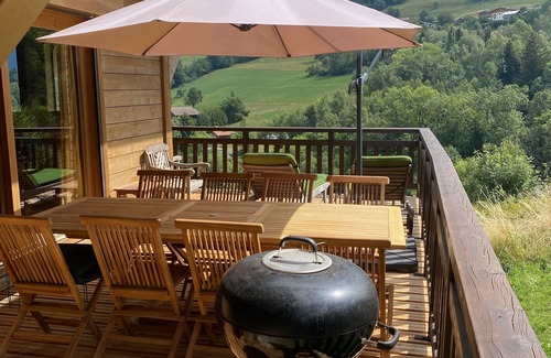 Combloux Ski Chalet | Huge Chalet in Combloux, view of Mt Blanc, in a superb summer holiday area
