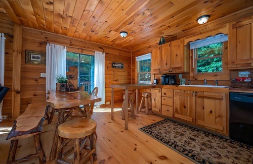 Lake Lure Cabin | Huge log homeHOT TUB/GAMEroom/PRIVATE/hiking/pet/private lake accessl