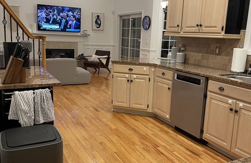 Lagrangeville House | Huge Pool, Elevated Hot Tub, Lounge Cabanas, Massive Backyard & Gym