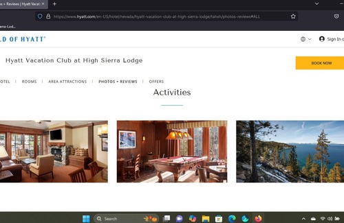 Incline Village Villa | HYATT Vacation Club at Lake Tahoe for Christmas week - no longer available